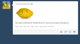 Illustration for article titled The Internet Reacts To Pac-Man Being In Smash Bros